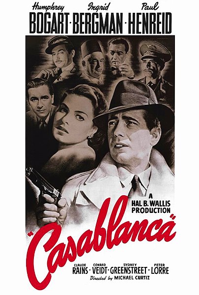 L'arc narratif des personnages dans Casablanca